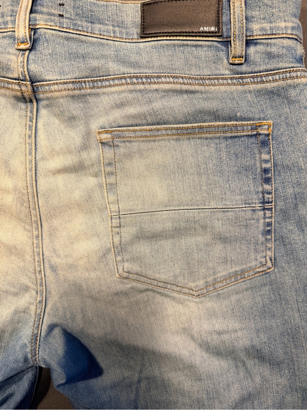 Men’s Amiri Bandana Jeans Size 36 - Picture 8 of 13